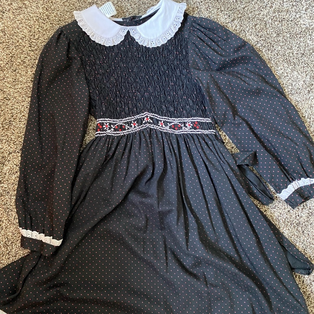Girls vintage Poly Flinders dress size 10